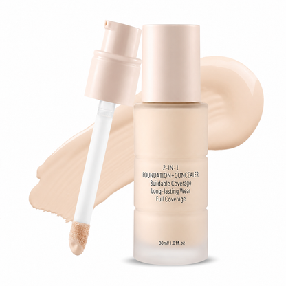 24H Flawless Matte Foundation & Concealer Duo