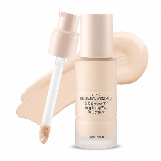 24H Flawless Matte Foundation & Concealer Duo