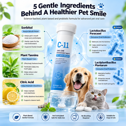 No Brushing. No Struggling. Just Cleaner Teeth With Their Daily Water.