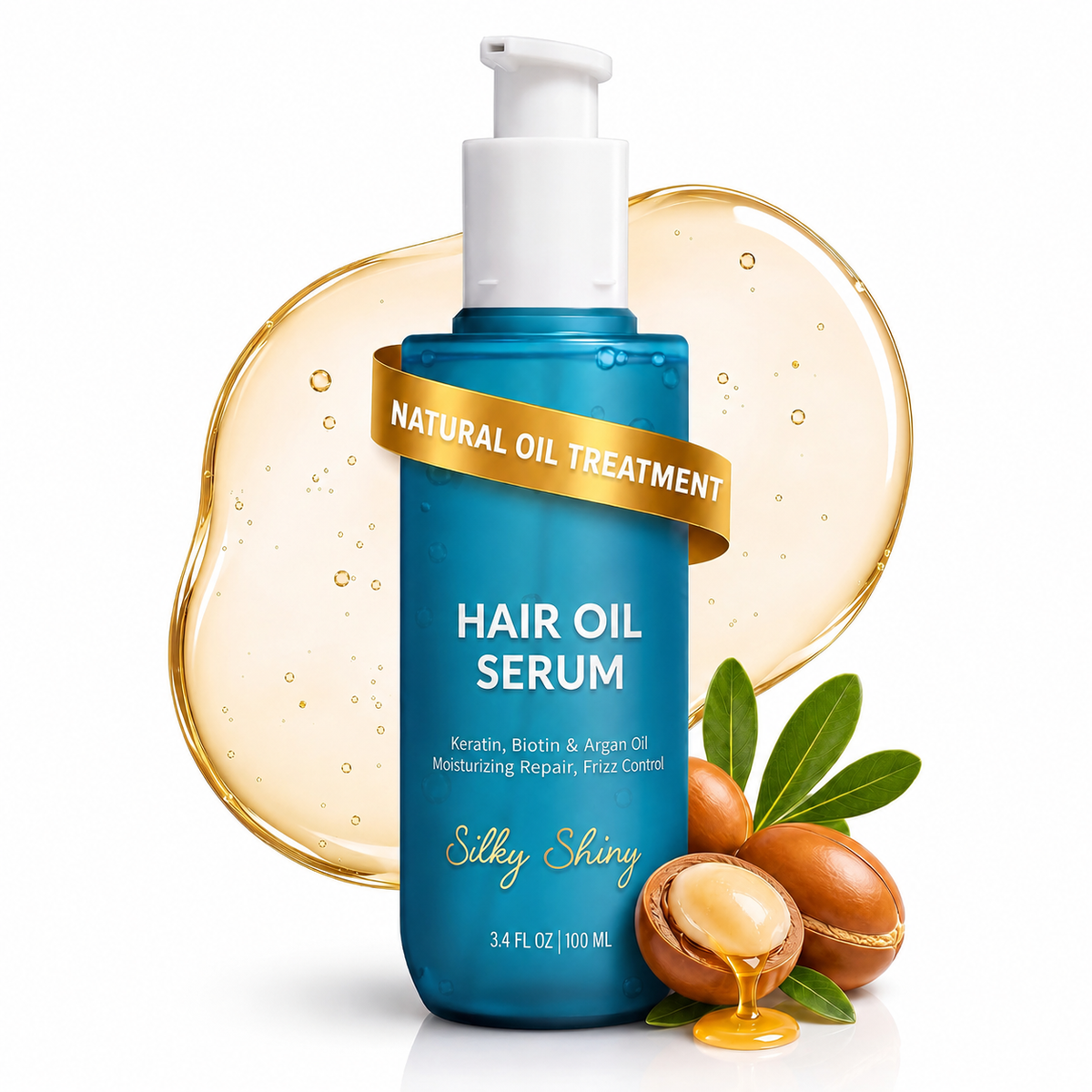 Salon-Level Hair Repair Serum For Silky, Smooth & Frizz-Free Hair