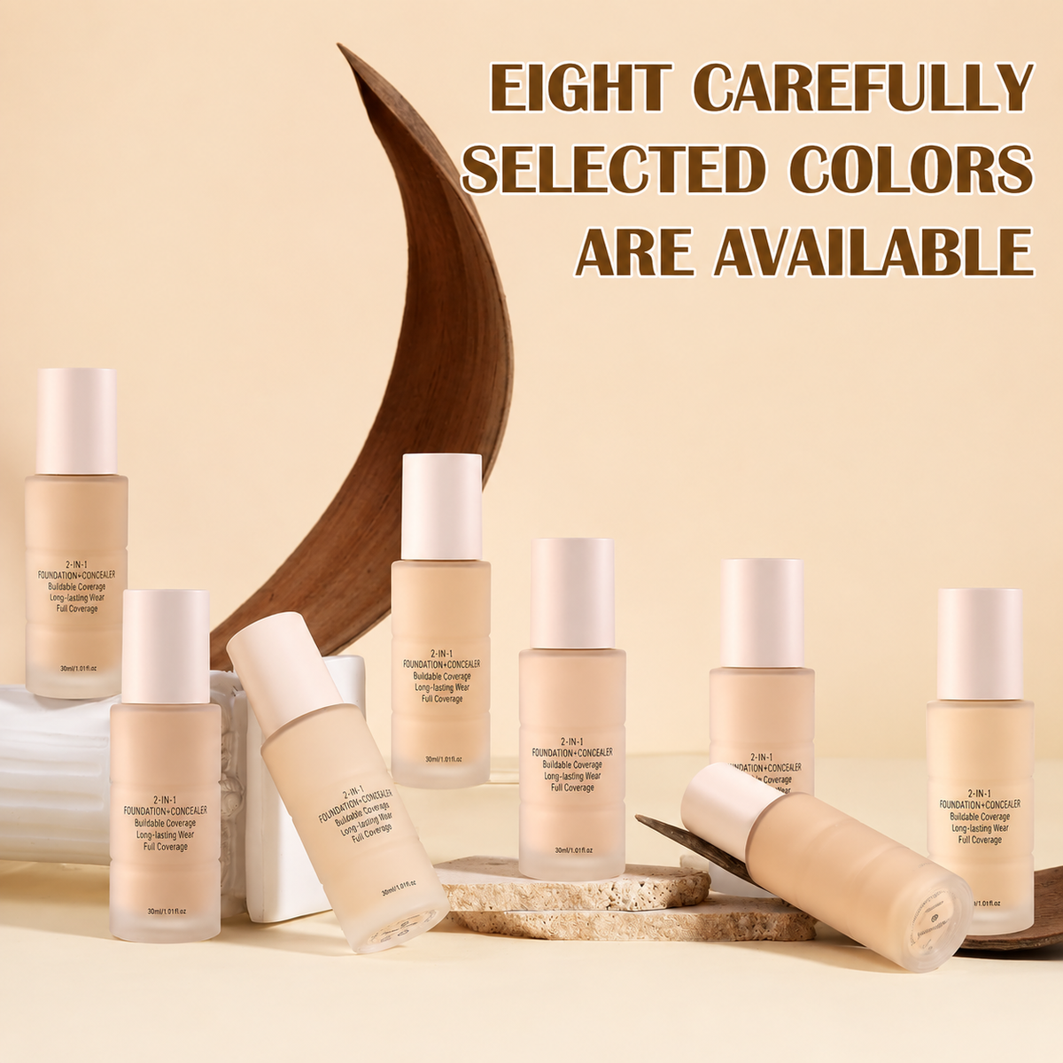 24H Flawless Matte Foundation & Concealer Duo