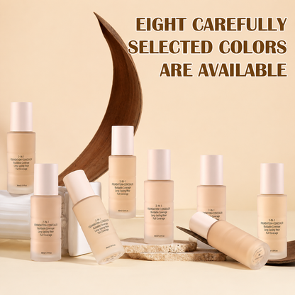 24H Flawless Matte Foundation & Concealer Duo
