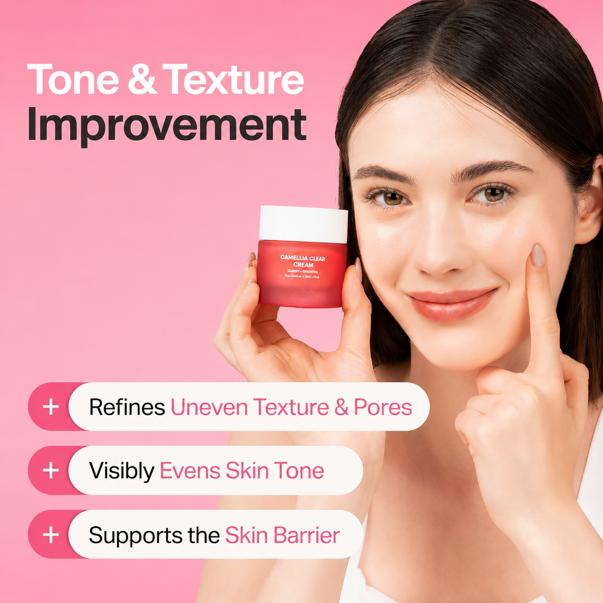 5% Niacinamide + Korean Botanical Skincare + Gentle Pore Refining