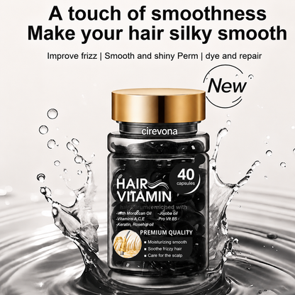 Moroccan Oil Hair Vitamin Capsules – Smooth, Shiny & Frizz-Controlled Hair